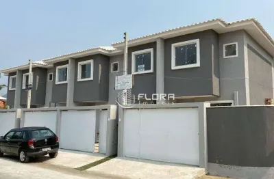 Casa com 2 dormitórios à venda, 100 m² por r$ 350.000,00 - barroco (itaipuaçu) - maricá/rj