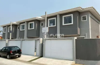 Casa com 2 dormitórios à venda, 100 m² por r$ 450.000 - barroco (itaipuaçu) - maricá/rj