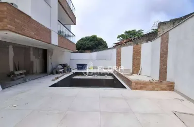 Cobertura com 3 dormitórios à venda, 168 m² por r$ 1.080.000,00 - piratininga - niterói/rj