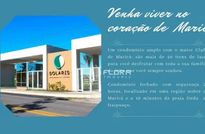 Terreno à venda, 427 m² por r$ 170.000,00 - cajueiros (itaipuaçu) - maricá/rj