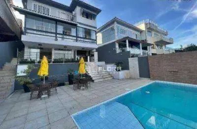 Casa com 3 dormitórios à venda, 185 m² por r$ 1.270.000,00 - itaipu - niterói/rj