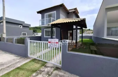 Casa com 2 dormitórios à venda, 110 m² por r$ 490.000,00 - pindobas - maricá/rj