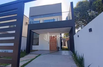 Casa com 4 dormitórios à venda, 210 m² por r$ 1.050.000,00 - itaipu - niterói/rj