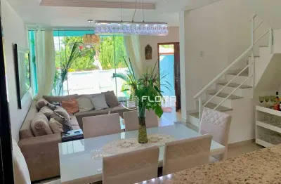 Casa com 3 dormitórios para alugar, 140 m² por r$ 6.800,00/mês - piratininga - niterói/rj
