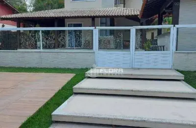 Casa com 5 dormitórios à venda, 242 m² por r$ 890.000,00 - várzea das moças - niterói/rj