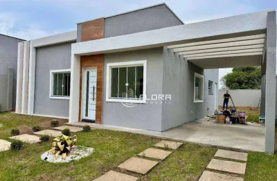 Casa com 3 dormitórios à venda, 91 m² por r$ 449.000 - ubatiba - maricá/rj