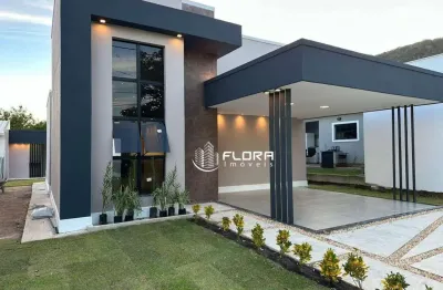 Casa no condomínio vivere, com 136 m², à venda por r$ 565.000,00, maricá - rj