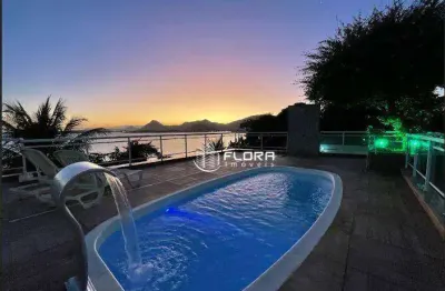 Casa de cinema com vista incomparável da lagoa de araçatiba – maricá/rj