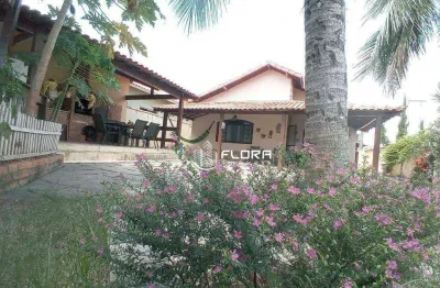 Casa em estilo colonial, no condomínio mega residense, com 196 m², à venda por r$ 590.000,00 , centro - maricá-rj