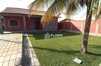 Casa com 3 quartos, sendo 1 suíte, piscina, área gourmet, a 100 metros da praia, com 142 m², à venda por r$ 720.000 - ponta negra - maricá/rj