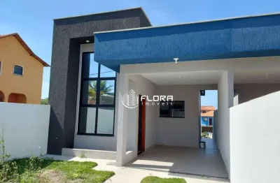 Casa com 2 dormitórios à venda, 80 m² por r$ 450.000,00 - guaratiba - maricá/rj