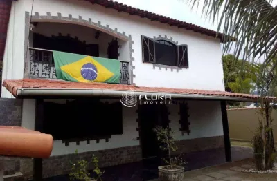 Casa com 4 quartos, área gourmet, à venda, 232 m² por r$ 680.000 - itapeba - maricá/rj