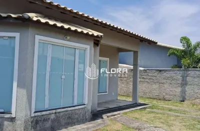 Casa com 3 quartos, com 1 suíte e área gourmet, à venda, com 110 m² por r$ 425.000 - caxito - maricá/rj