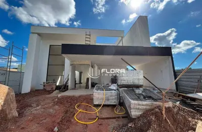 Linda casa com 3qts em final de construção, 192 m² por r$ 1.300.000
