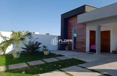 Casa com 4 quartos, sendo 2 suites, com 200 m², a venda por r$ 950.000 - jardim atlântico central (itaipuaçu) - maricá/rj