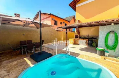 Casa com 3 dormitórios à venda, 168 m² por r$ 780.000,00 - itaipu - niterói/rj