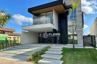 Casa alto padrão com 4 quartos à venda, 270 m² por r$ 2.100.000 - alphaville maricá 1 - maricá/rj