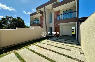 Casa com 3 quartos à venda, 150 m² por r$ 650.000 - jardim atlântico leste (itaipuaçu) - maricá/rj