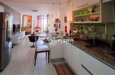 Apartamento com 1 dormitório à venda, 60 m² por r$ 745.000,00 - gragoatá - niterói/rj