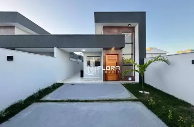 Casa com 3 quartos à venda, 100 m² por r$ 520.000 - jardim atlântico leste (itaipuaçu) - maricá/rj