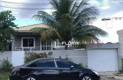 Casa com 2 quartos, sendo 1 suíte, com piscina e área gourmet,  com 100 m², à venda por r$ 540.000 - inoã - maricá/rj