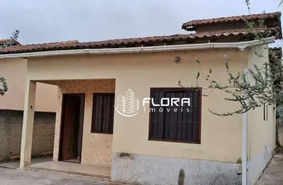Casa linear, 2 quartos sendo 1 suíte, à 300 metros da upa, com 90 m² , à venda por r$ 315.000, inoã- maricá - rj