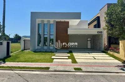 Casa com 3 quartos à venda, 185 m² por r$ 1.150.000 - alphaville maricá 1 - maricá/rj