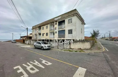 Apartamento vista mar para reforma à venda, 54 m² por r$ 110.000 - guaratiba - maricá/rj