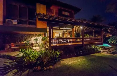 Casa com 5 dormitórios à venda, 400 m² por r$ 4.500.000,00 - camboinhas - niterói/rj