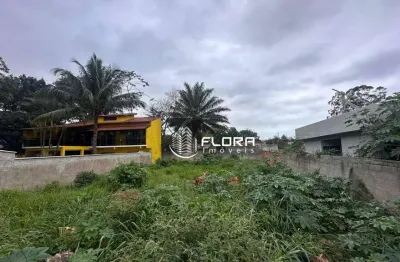 Terreno plano e murado à venda, 492 m² por r$ 205.000 - recanto de itaipuaçu - maricá/rj