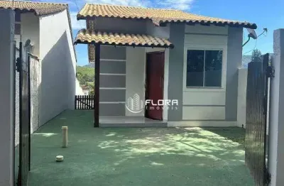 Casa com 2 dormitórios à venda, 60 m² por r$ 350.000 - ponta grossa - maricá/rj