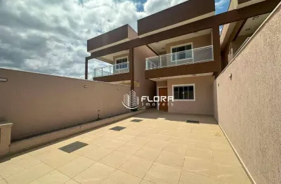Casa jardim atlântico leste, 4 quartos, 3 suítes, à venda, 164 m² por r$ 520.000 - jardim atlântico leste (itaipuaçu) - maricá/rj
