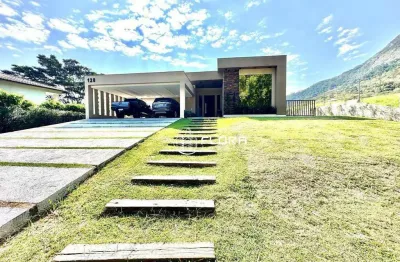 Casa com 4 quartos à venda no condomínio pedra verde, 380 m² por r$ 1.950.000 - ubatiba - maricá/rj