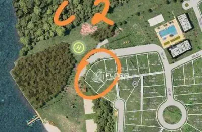 Terreno em frente a lagoa à venda, 472 m² por r$ 550.000 - ponta negra - maricá/rj