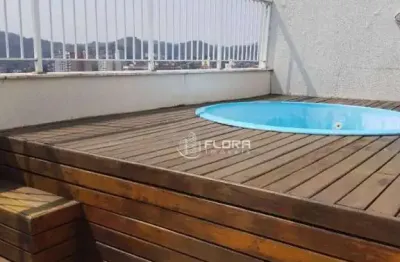 Cobertura com 3 dormitórios à venda, 147 m² por r$ 450.000,00 - fonseca - niterói/rj