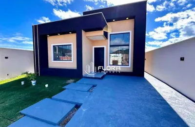 Casa com quartos à venda no condomínio dom village, 99 m² por r$ 580.000 - ubatiba - maricá/rj