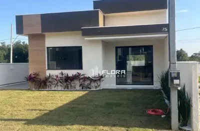 Casa com 3 quartos à venda no condomínio royal gardén, 99 m² por r$ 560.000 - pindobas - maricá/rj