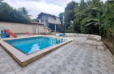 Casa com 5 dormitórios à venda, 350 m² por r$ 650.000,00 - maria paula - niterói/rj