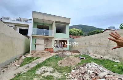 Casa com 3 dormitórios à venda, 200 m² por r$ 1.250.000 - campo belo - niterói/rj