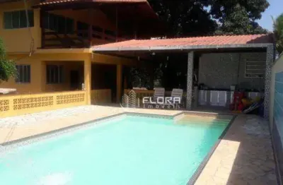 Sítio com 7 dormitórios à venda, 3000 m² por r$ 990.000,00 - ubatiba - maricá/rj