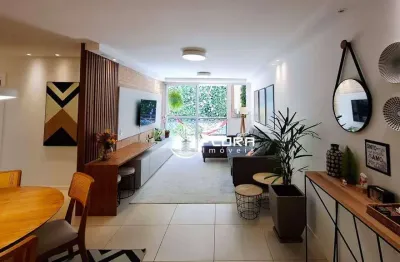 Apartamento com 4 dormitórios à venda, 130 m² - camboinhas - niterói/rj