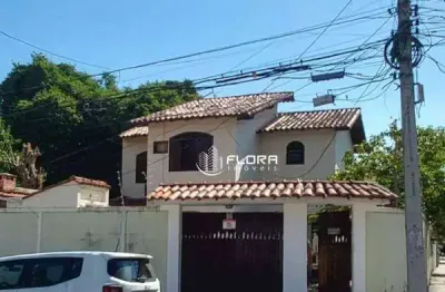 Casa com 3 dormitórios à venda, 284 m² - santo antônio - niterói/rj