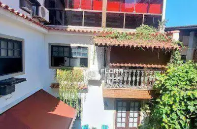 Casa com 6 dormitórios à venda, 225 m² - santa rosa - niterói/rj