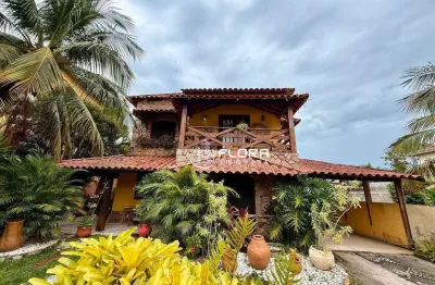 Casa na entrada de itacoatiara com 4 dormitórios à venda, 300 m² por r$ 1.250.000 - itaipu - niterói/rj