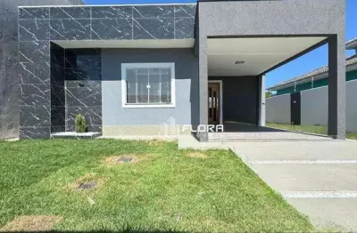 Casa com 3 Quartos à venda, 85 m² por R$ 590.000 - Jardim Atlântico Central (Itaipuaçu) - Maricá/RJ