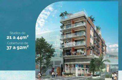 Studio com 1 dormitório à venda, 38 m² por R$ 670.000 - Icaraí - Niterói/RJ