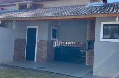 Casa com 3 dormitórios à venda, 123 m² por R$ 595.000 - Barroco (Itaipuaçu) - Maricá/RJ