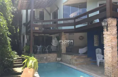 Casa com 4 dormitórios à venda, 220 m² por r$ 1.450.000,00 - itaipu - niterói/rj