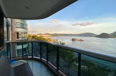 Apartamento com 4 dormitórios à venda, 321 m² por r$ 3.500.000 - boa viagem - niterói/rj