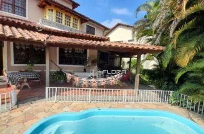 Casa com 4 dormitórios à venda, 150 m² por r$ 965.000 - badu - niterói/rj